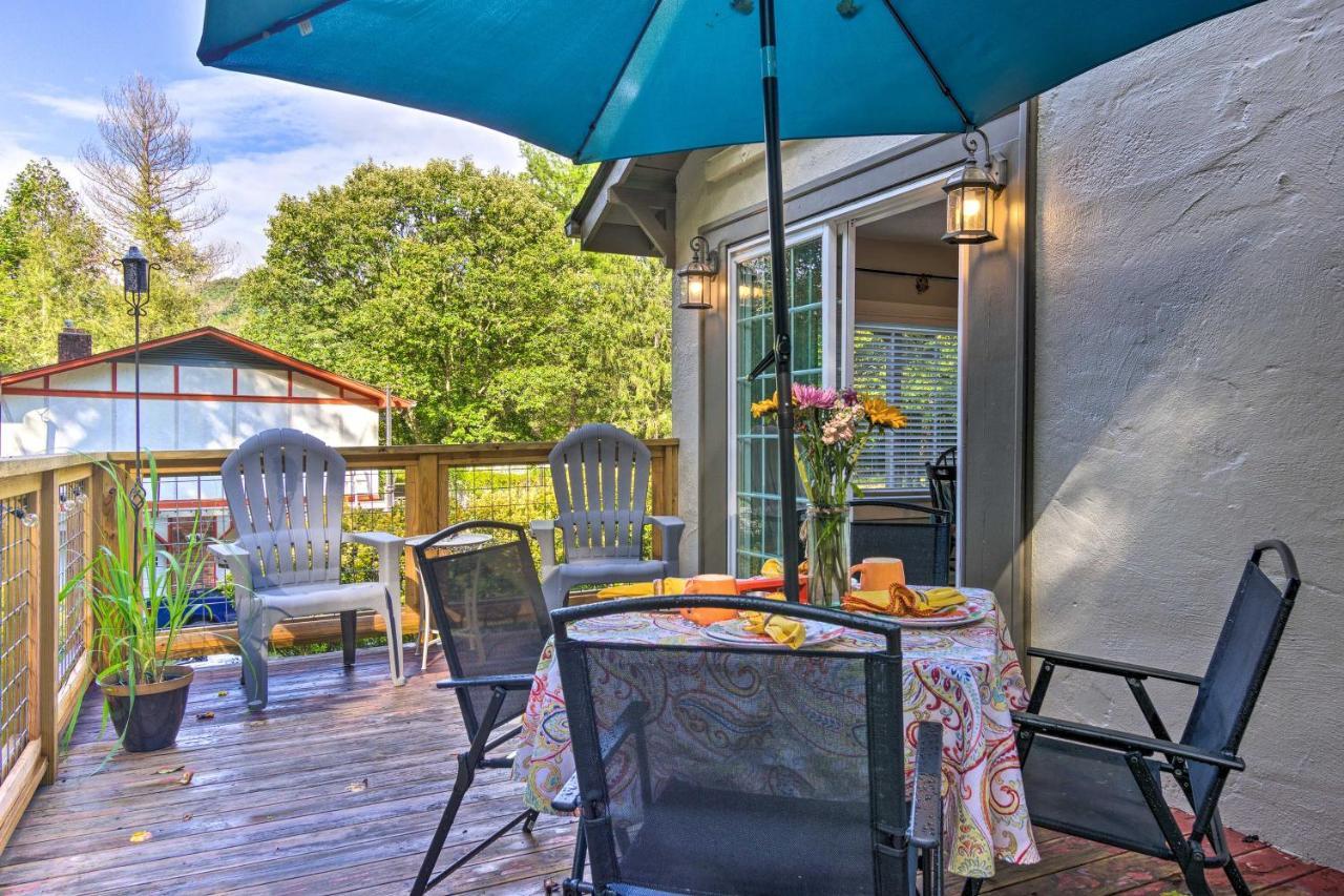 Shaw Creek Cottage With Fire Pit And Forest Views Hendersonville Exteriér fotografie