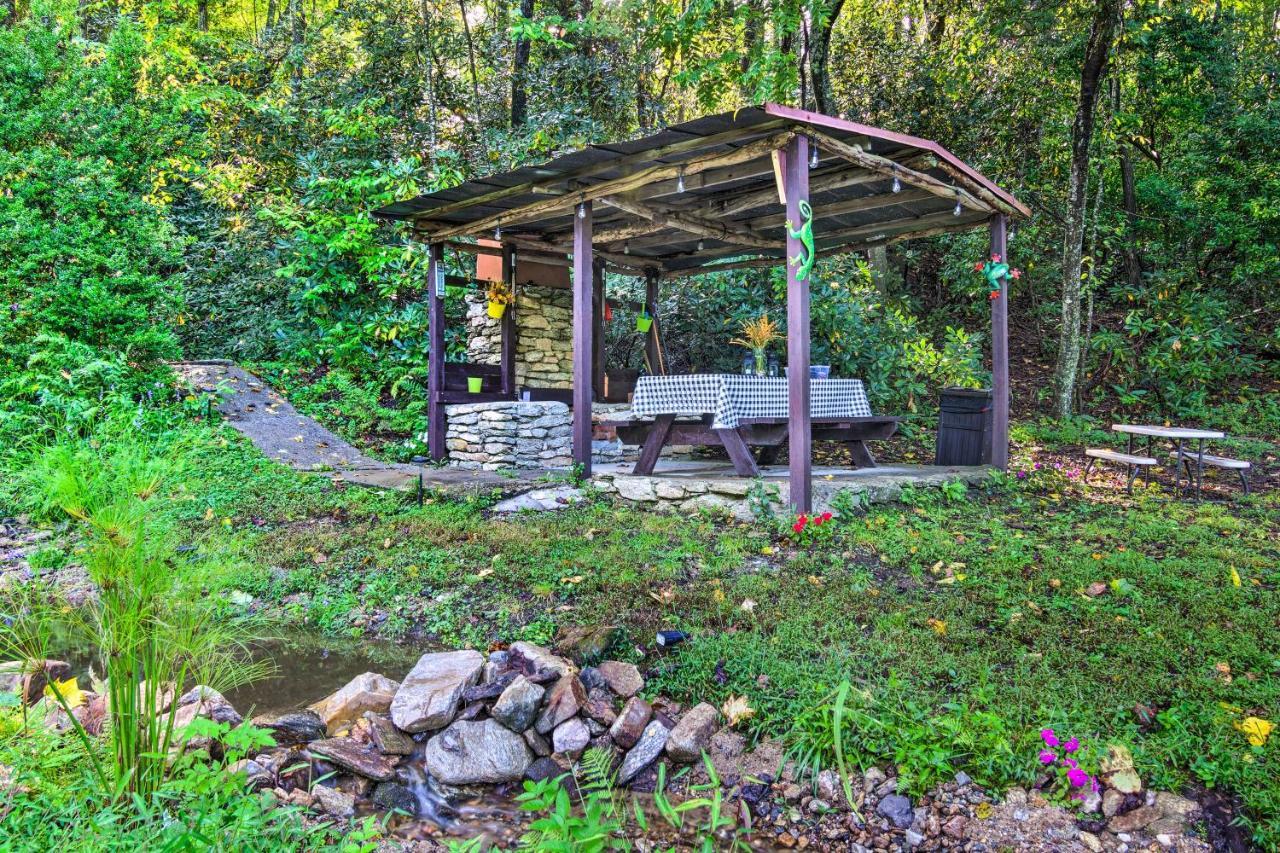 Shaw Creek Cottage With Fire Pit And Forest Views Hendersonville Exteriér fotografie