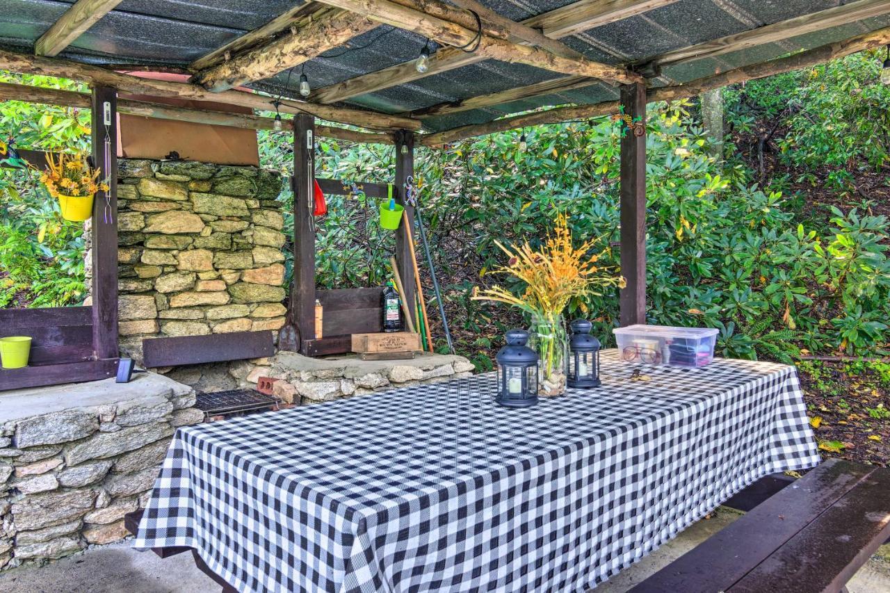 Shaw Creek Cottage With Fire Pit And Forest Views Hendersonville Exteriér fotografie